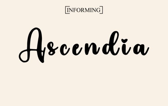 Ascendia: The Font That Elevates Your Brand