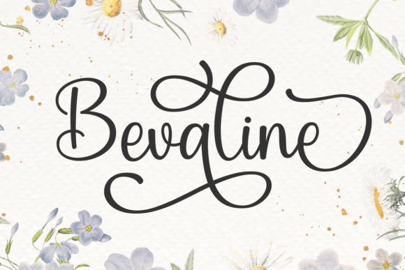 Bevaline: A Script Font for Elegant Editorial Design