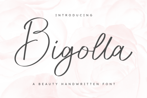 Bigolla: A Script Font That Elevates Your Brand’s Visual Story