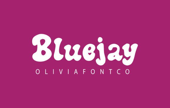 Bluejay: A Font That Speaks in Letters