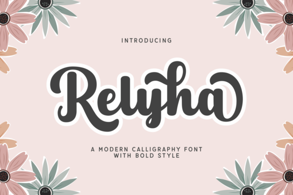 Boost Your Brand with Relyha: A Modern Script Font for Small Businesses