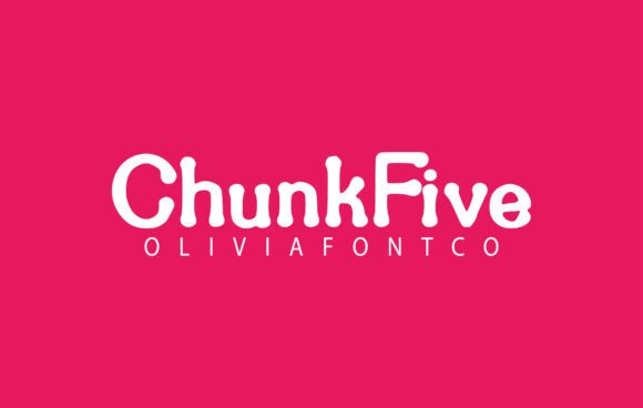 Chunkfive: A Font That Speaks in Letters