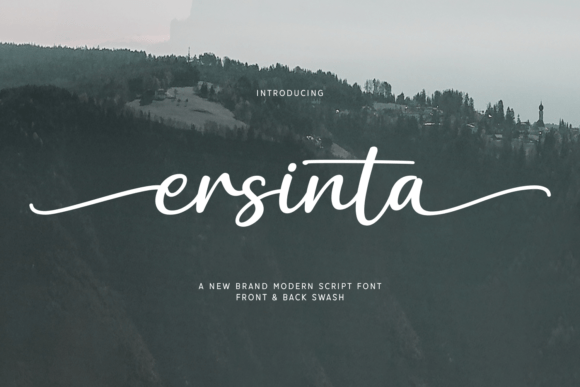 Ersinta: A Font for Graceful Expression