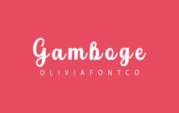Gamboge: The Font That Elevates Your Campaigns