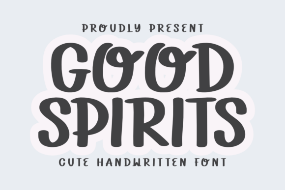 Good Spirits: A Script Font That Elevates Digital Design