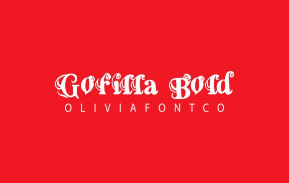 Gorilla Bold: A Font That Adds Romance to Your Digital Design