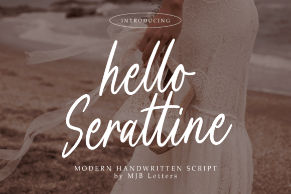 Hello Serattine: A Font That Breathes Warmth Into Your Editorial Design