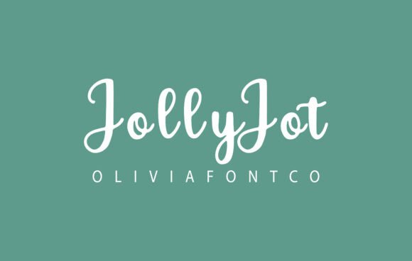 Jollyjot: A Romantic Handwritten Font for Creative Crafters