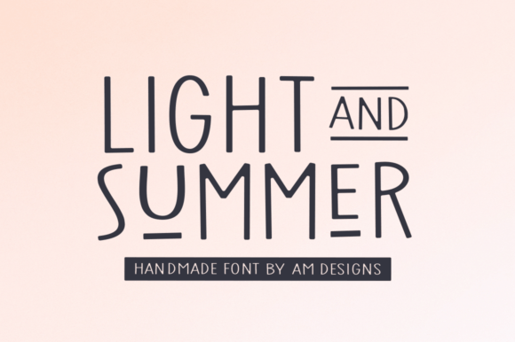 Light Summer: A Font That Breathes Life Into Your Creations