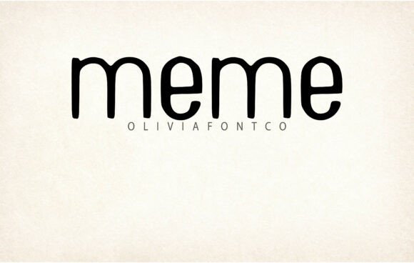 Meme: A Versatile Script Font for Editorial Design