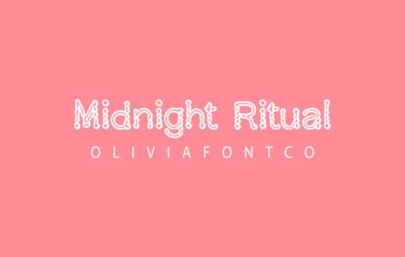 Midnight Ritual Font Review: A Romantic Script for Branding