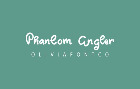 Phantom Angler: A Font for the Soul of Storytelling