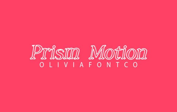 Prism Motion: A Romantic Handwritten Font for Editorial Design