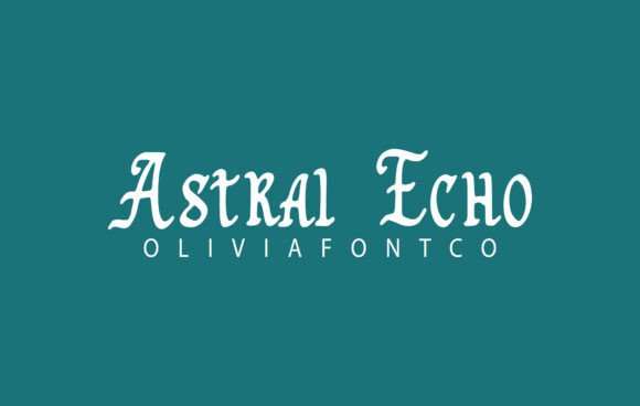 Transform Your Brand with Astral Echo Font