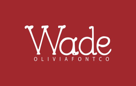Wade: A Font That Speaks with Grace