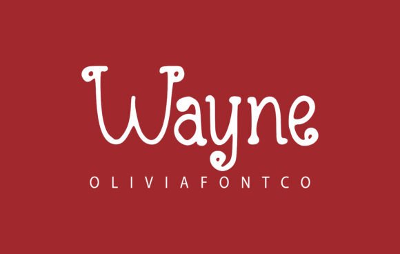 Wayne: A Handwritten Font for Editorial Elegance