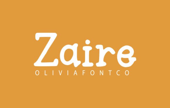 Zaire Font for Handmade Creators